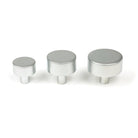 Satin Chrome Kelso Cabinet Knob - 32mm (No rose) | From The Anvil-Cabinet Knobs-Yester Home