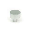 Satin Chrome Kelso Cabinet Knob - 32mm (No rose) | From The Anvil-Cabinet Knobs-Yester Home