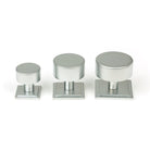 Satin Chrome Kelso Cabinet Knob - 32mm (Square) | From The Anvil - Cabinet Knobs - From The Anvil - Yester Home