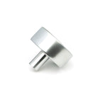 Satin Chrome Kelso Cabinet Knob - 38mm (No rose) | From The Anvil - Cabinet Knobs - From The Anvil - Yester Home