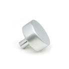 Satin Chrome Kelso Cabinet Knob - 38mm (No rose) | From The Anvil-Cabinet Knobs-Yester Home