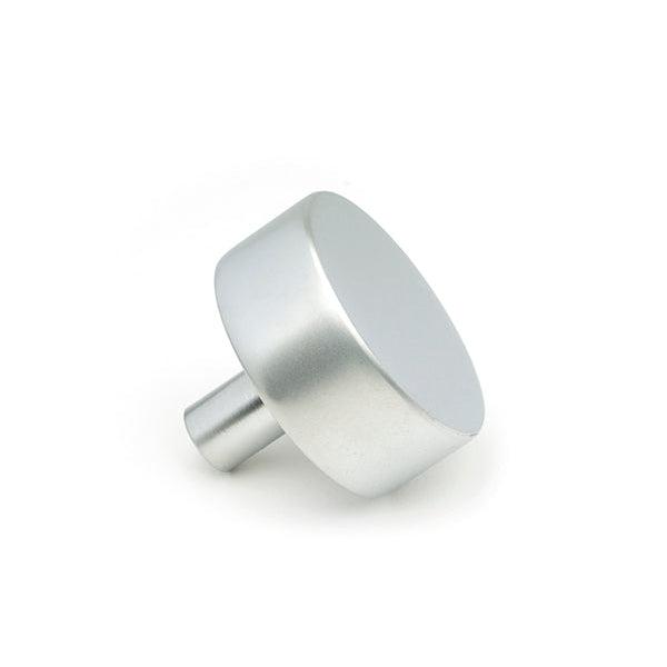 Satin Chrome Kelso Cabinet Knob - 38mm (No rose) | From The Anvil-Cabinet Knobs-Yester Home