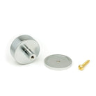 Satin Chrome Kelso Cabinet Knob - 38mm (Plain) | From The Anvil-Cabinet Knobs-Yester Home