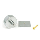 Satin Chrome Kelso Cabinet Knob - 38mm (Square) | From The Anvil-Cabinet Knobs-Yester Home