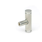 Satin Chrome Kelso T-Bar | From The Anvil - Cabinet Knobs - From The Anvil - Yester Home