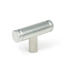 Satin Chrome Kelso T-Bar | From The Anvil-Cabinet Knobs-Yester Home