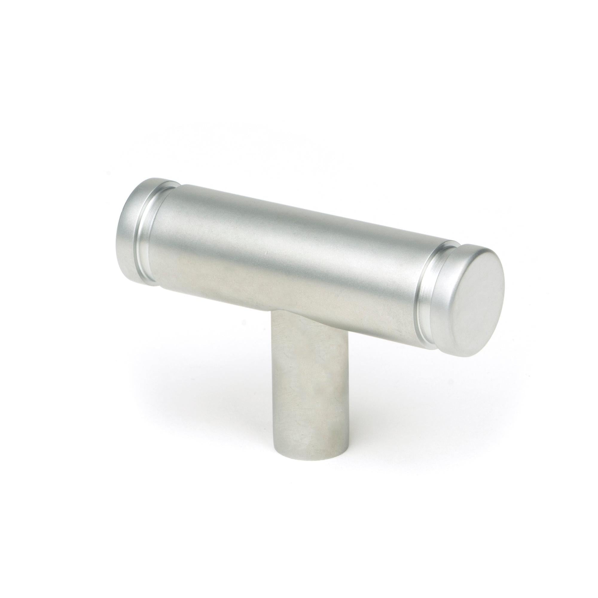 Satin Chrome Kelso T-Bar | From The Anvil - Cabinet Knobs - From The Anvil - Yester Home