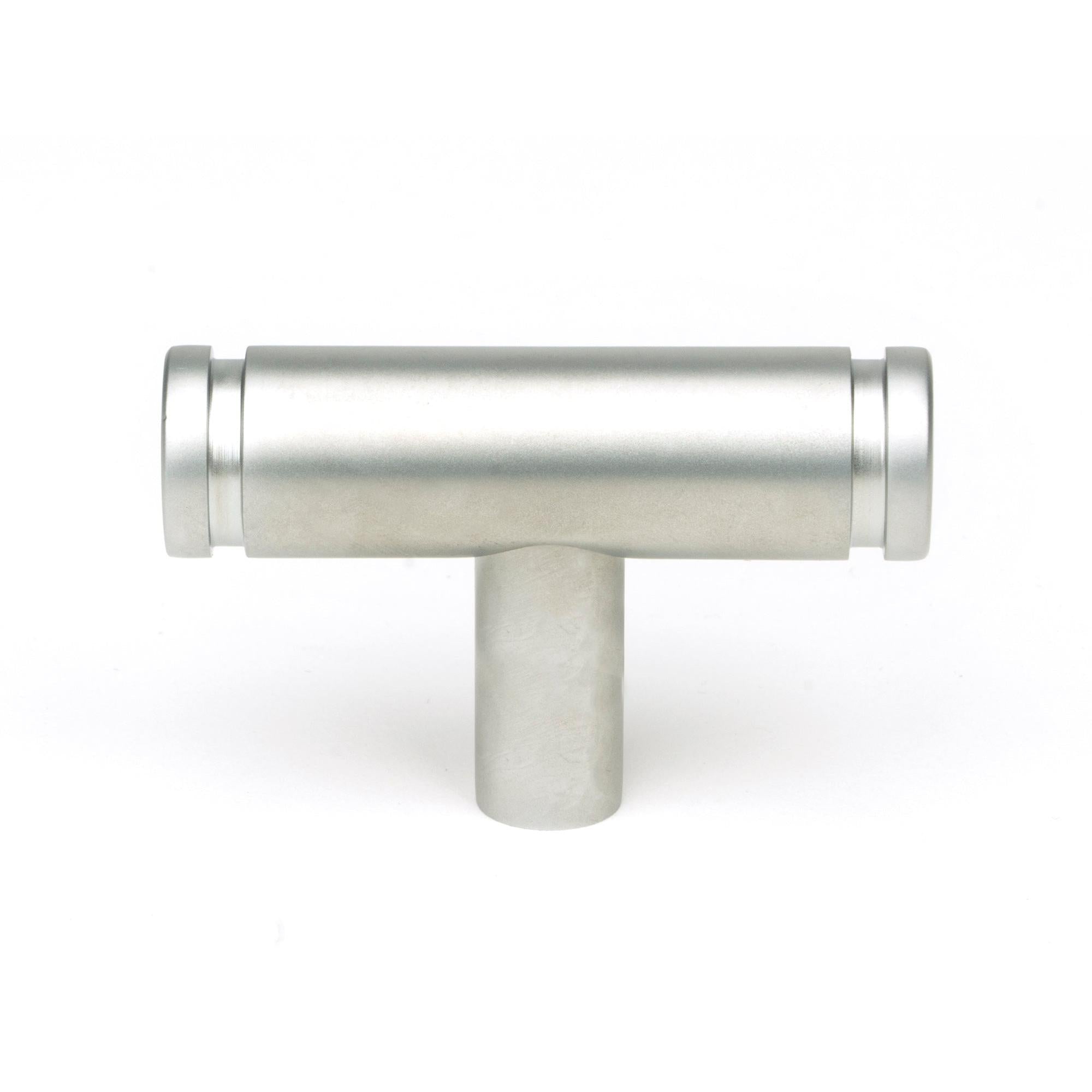 Satin Chrome Kelso T-Bar | From The Anvil - Cabinet Knobs - From The Anvil - Yester Home