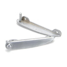 Satin Chrome Large Letter Plate Cover | From The Anvil - Letter Plate Covers - From The Anvil - Yester Home