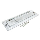 Satin Chrome Large Letter Plate | From The Anvil - Letter Plates - From The Anvil - Yester Home