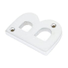 Satin Chrome Letter B | From The Anvil-Letters-Yester Home