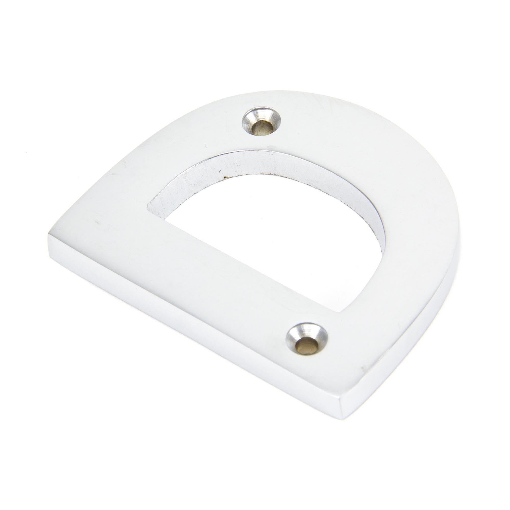 Satin Chrome Letter D | From The Anvil - Letters - From The Anvil - Yester Home