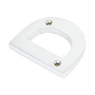 Satin Chrome Letter D | From The Anvil-Letters-Yester Home
