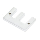 Satin Chrome Letter E | From The Anvil-Letters-Yester Home