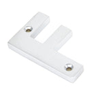 Satin Chrome Letter F | From The Anvil - Letters - From The Anvil - Yester Home