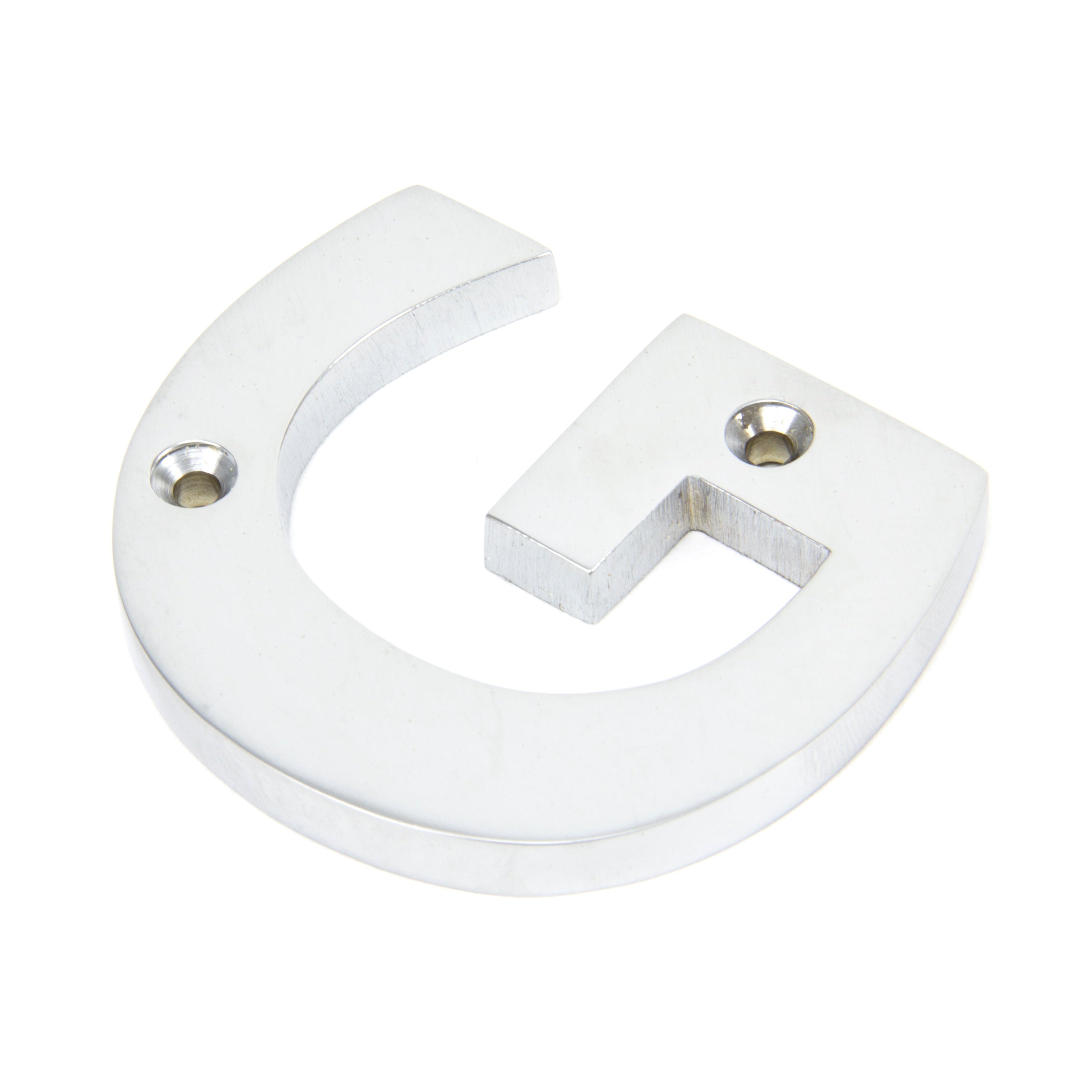 Satin Chrome Letter G | From The Anvil-Letters-Yester Home