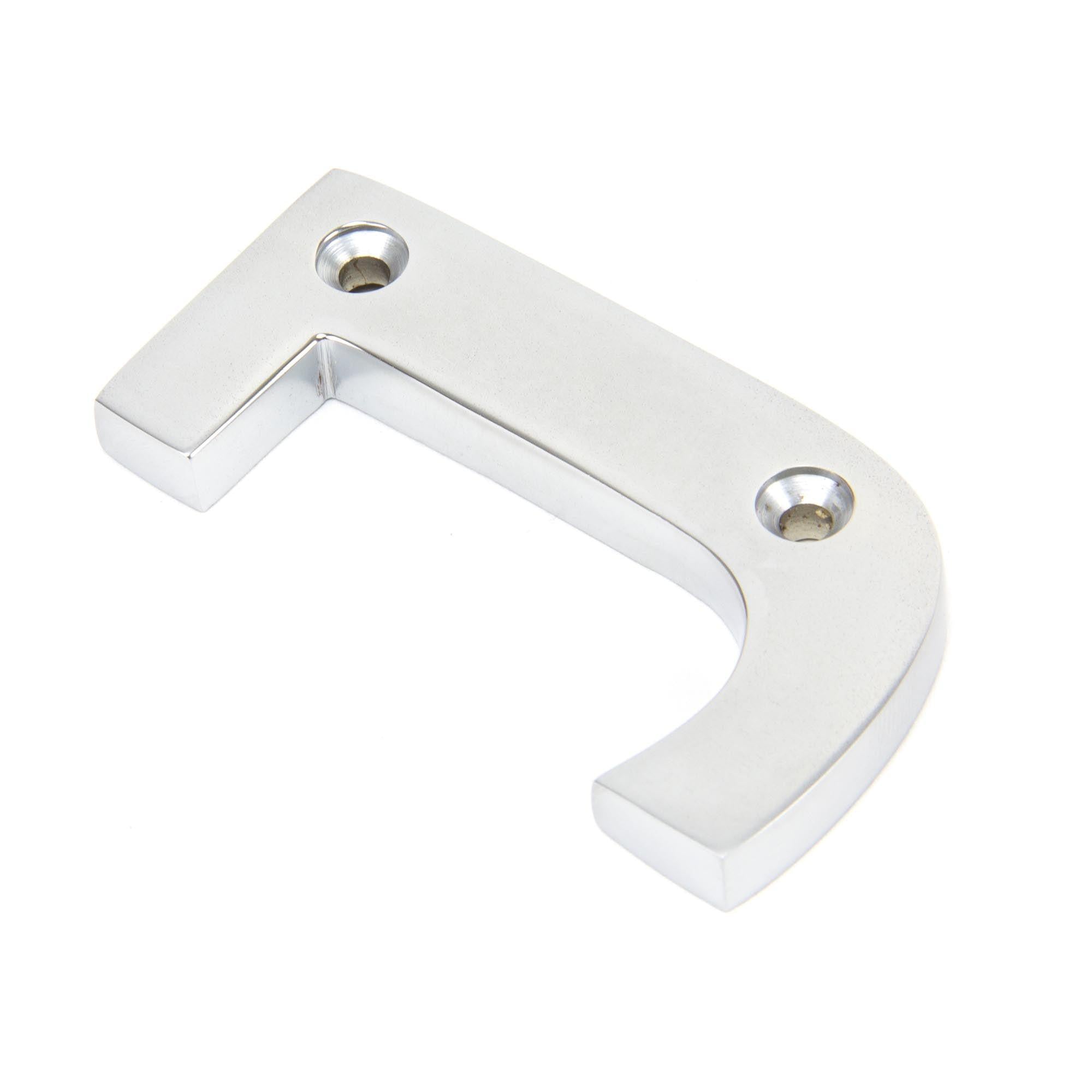 Satin Chrome Letter J | From The Anvil - Letters - From The Anvil - Yester Home