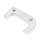 Satin Chrome Letter J | From The Anvil-Letters-Yester Home