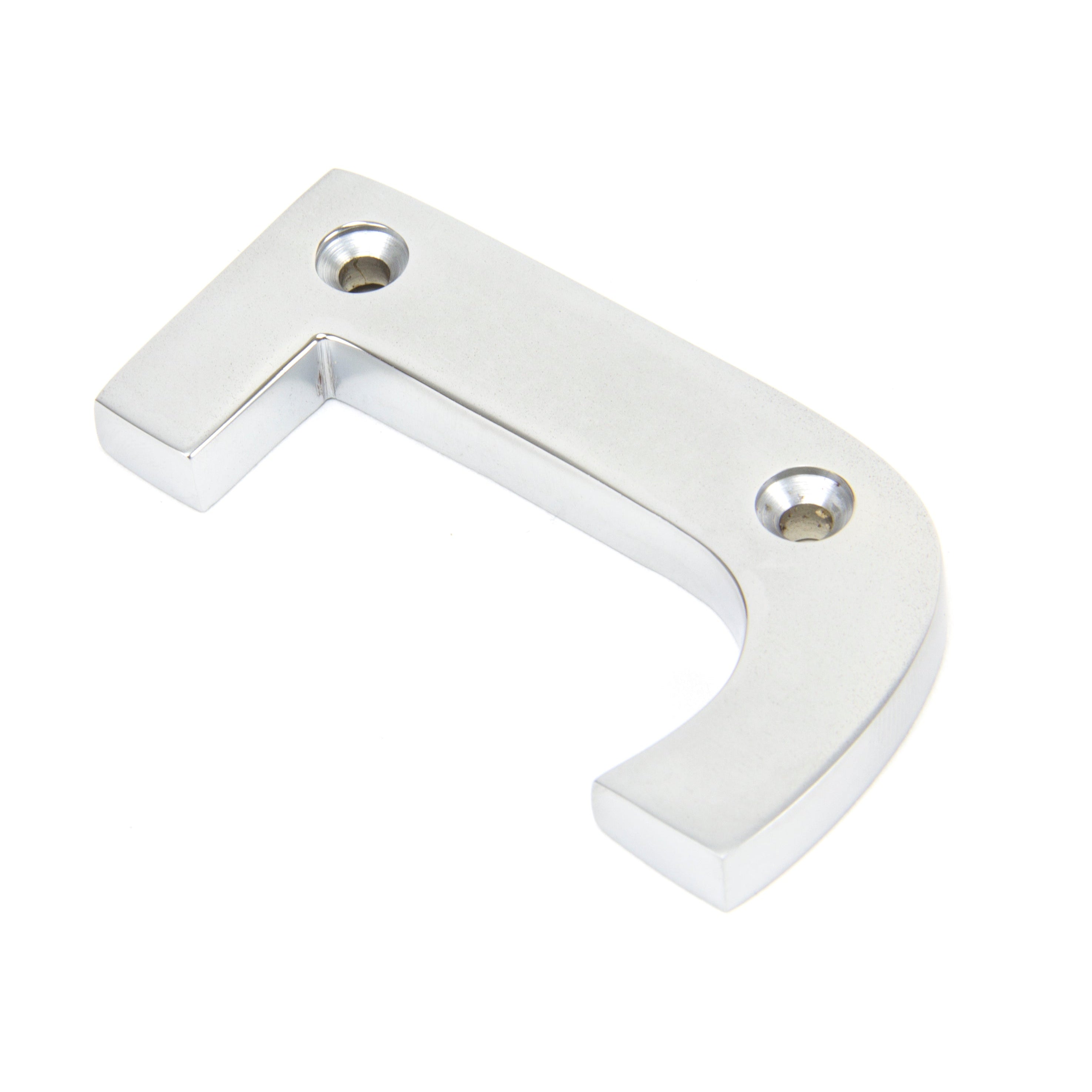 Satin Chrome Letter J | From The Anvil-Letters-Yester Home