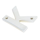 Satin Chrome Letter K | From The Anvil-Letters-Yester Home