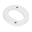 Satin Chrome Letter O | From The Anvil - Letters - From The Anvil - Yester Home