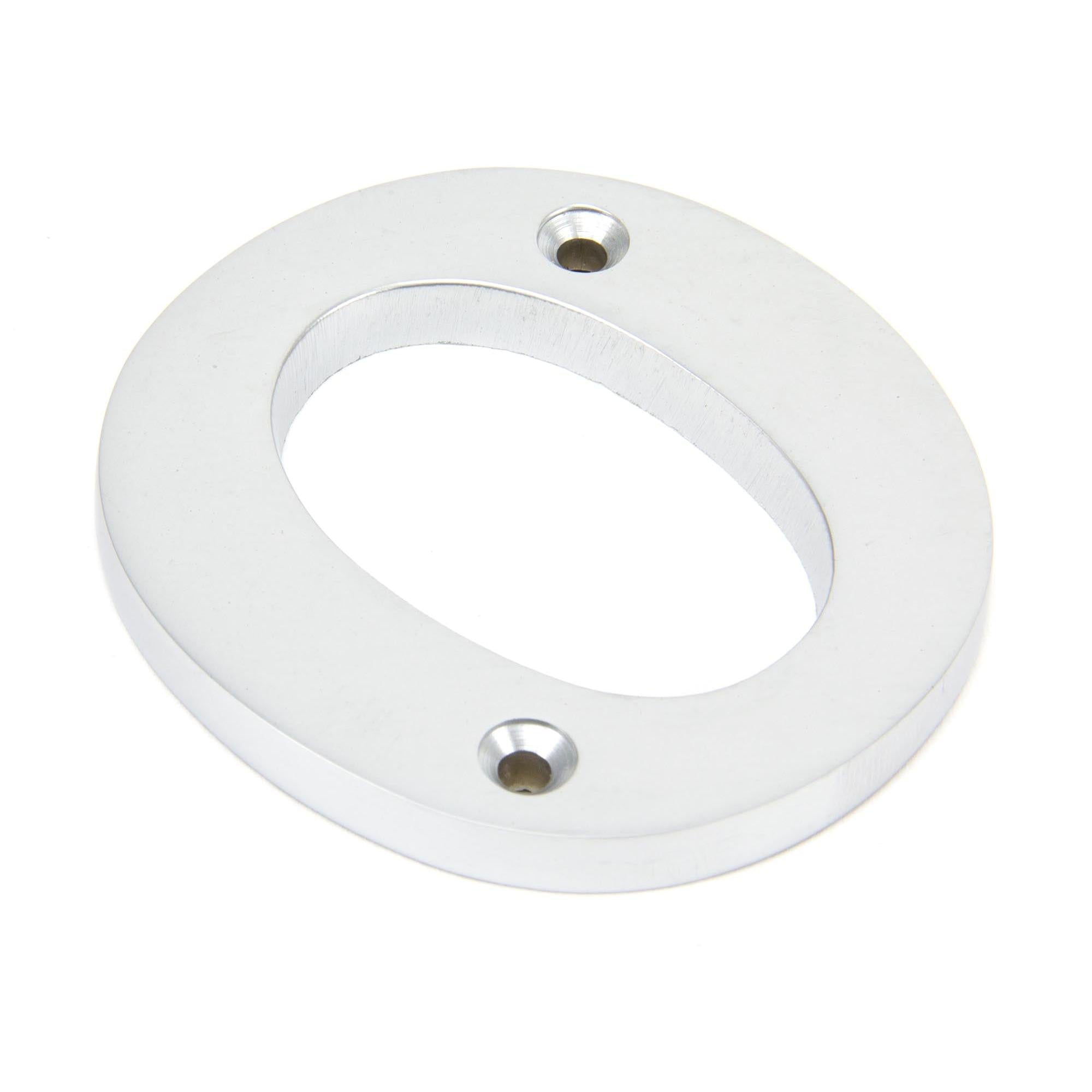 Satin Chrome Letter O | From The Anvil - Letters - From The Anvil - Yester Home