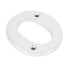 Satin Chrome Letter O | From The Anvil-Letters-Yester Home