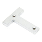 Satin Chrome Letter T | From The Anvil-Letters-Yester Home