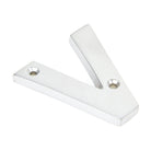 Satin Chrome Letter V | From The Anvil - Letters - From The Anvil - Yester Home