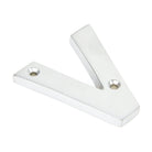 Satin Chrome Letter V | From The Anvil-Letters-Yester Home