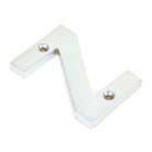 Satin Chrome Letter Z | From The Anvil-Letters-Yester Home