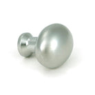 Satin Chrome Moore Cabinet Knob - 32mm - Cabinet Knobs - From The Anvil - Yester Home
