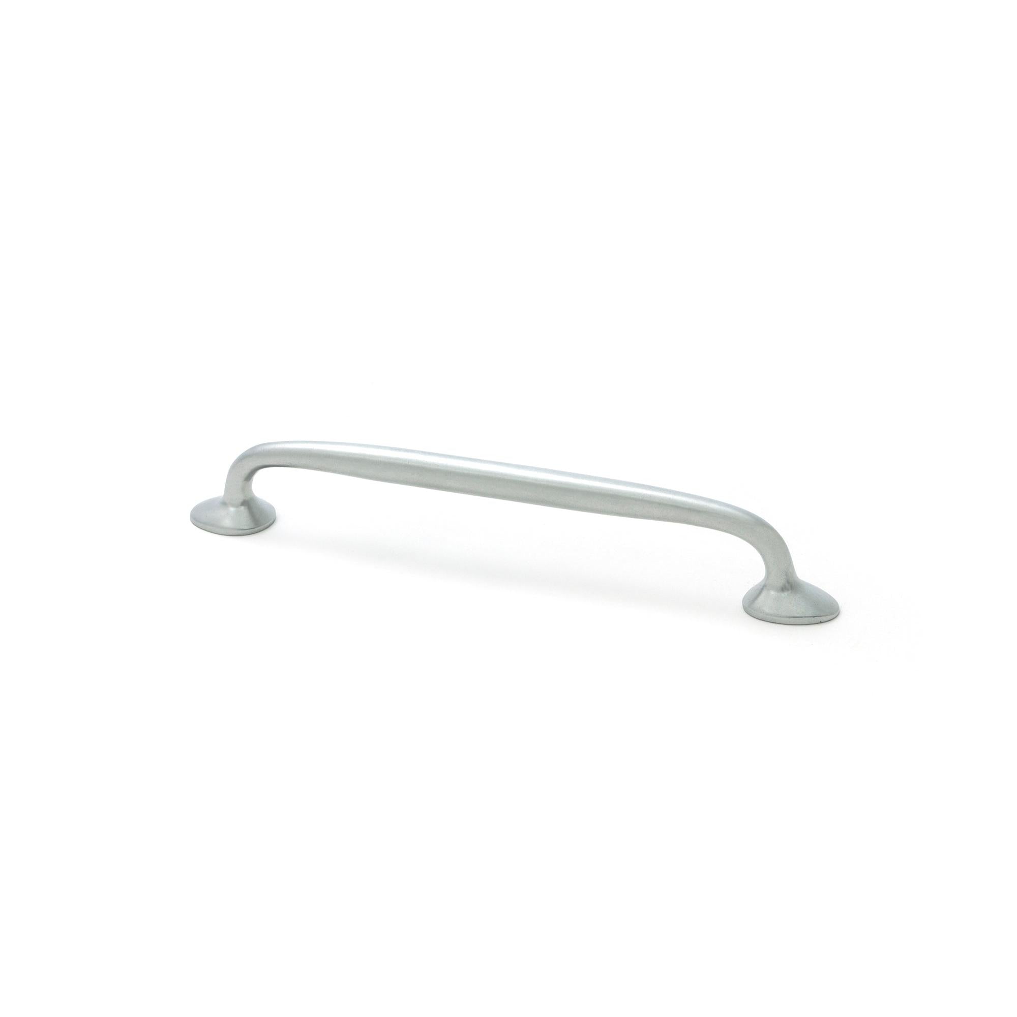 Satin Chrome Moore Pull Handle - Medium - Pull Handles - From The Anvil - Yester Home