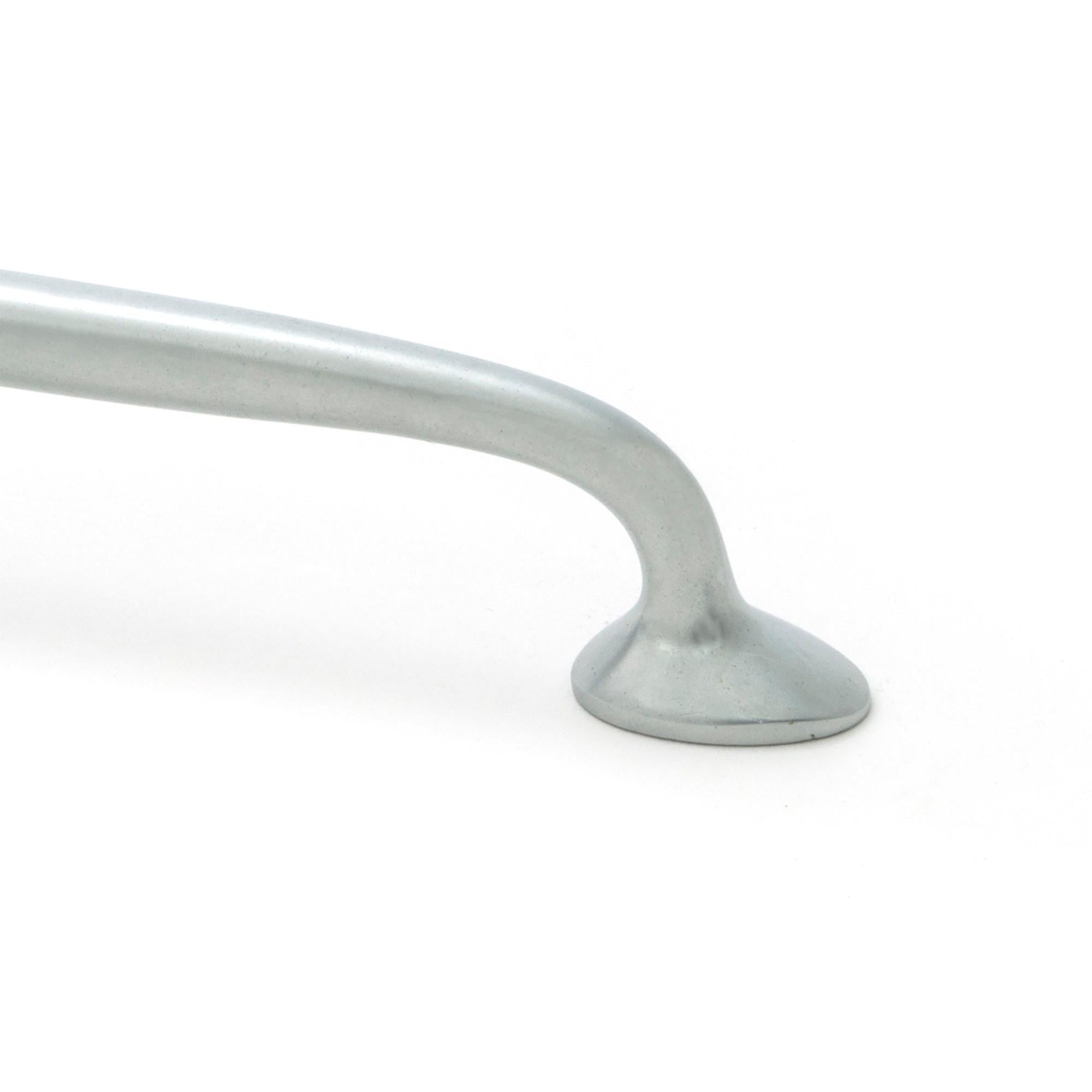 Satin Chrome Moore Pull Handle - Medium - Pull Handles - From The Anvil - Yester Home