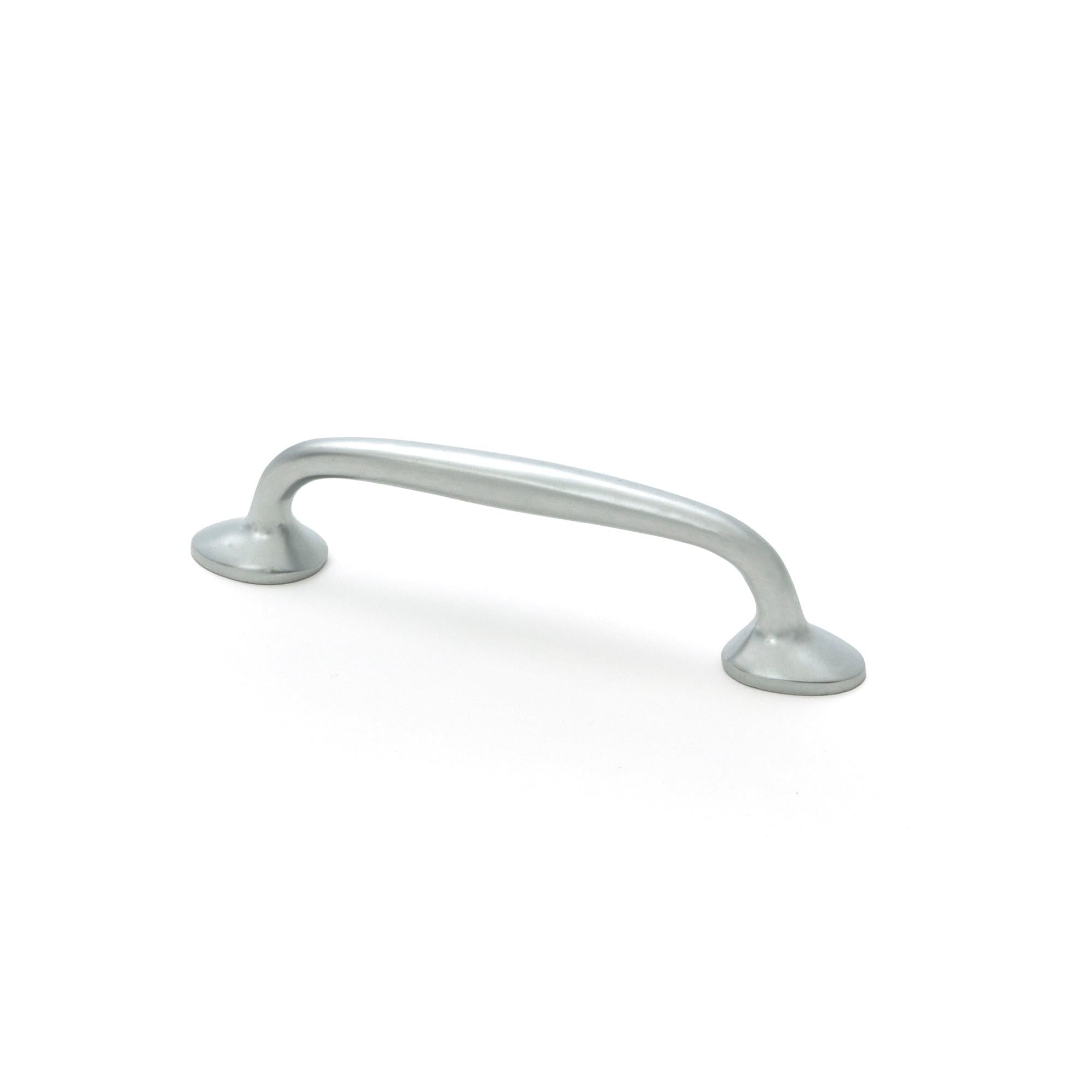 Satin Chrome Moore Pull Handle - Small - Pull Handles - From The Anvil - Yester Home