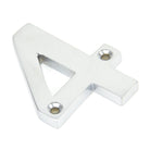 Satin Chrome Numeral 4 | From The Anvil-Numerals-Yester Home