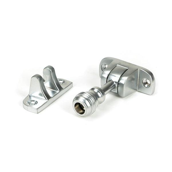 Satin Chrome Prestbury Brighton Fastener (Radiused) | From The Anvil-Fasteners-Yester Home