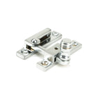 Satin Chrome Prestbury Quadrant Fastener - Narrow | From The Anvil - Quadrant Fasteners - From The Anvil - Yester Home