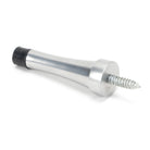 Satin Chrome Projection Door Stop | From The Anvil - Door Stops - From The Anvil - Yester Home