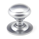 Satin Chrome Round Centre Door Knob | From The Anvil - Centre Door Knobs - From The Anvil - Yester Home