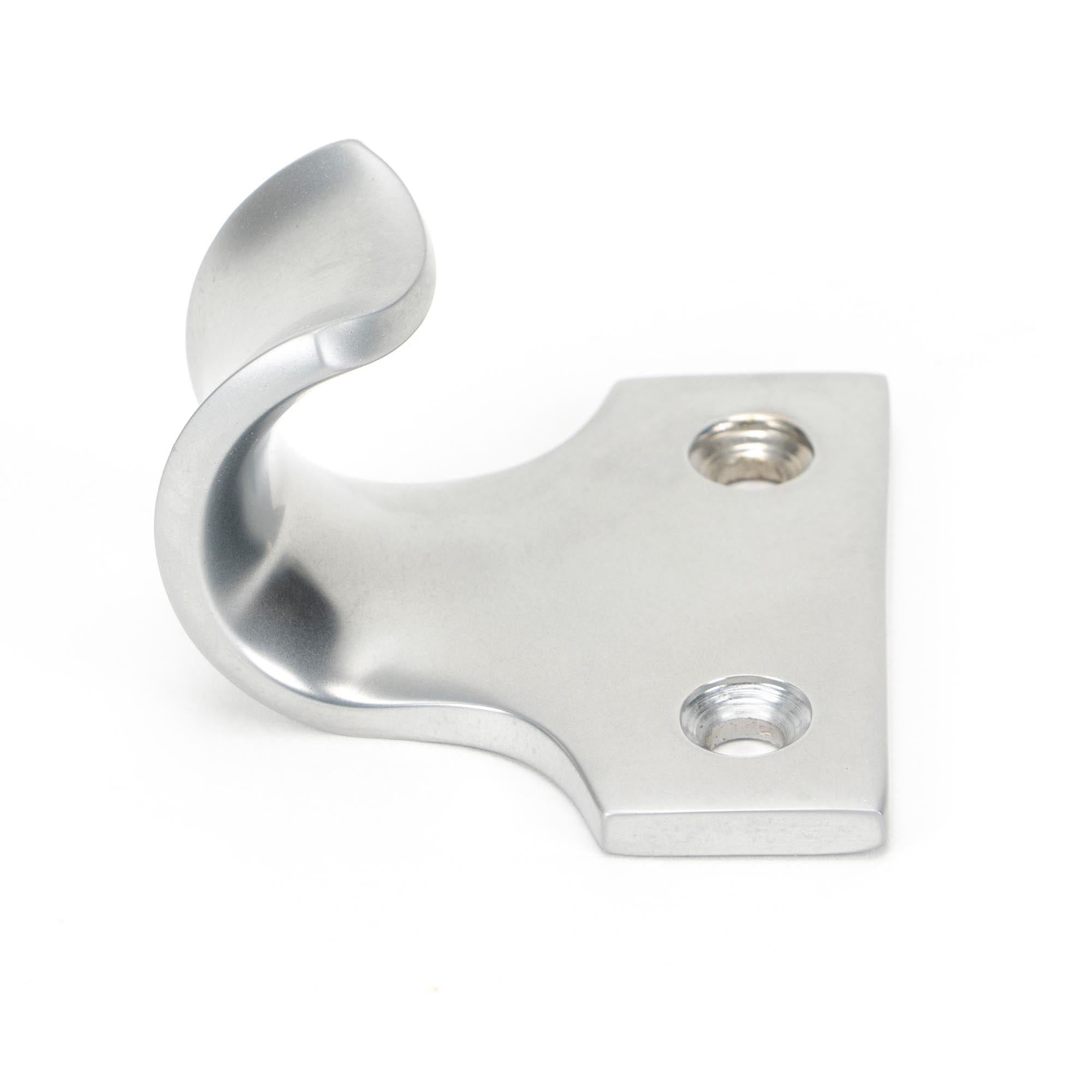 Satin Chrome Sash Lift | From The Anvil - Sash Lifts - From The Anvil - Yester Home