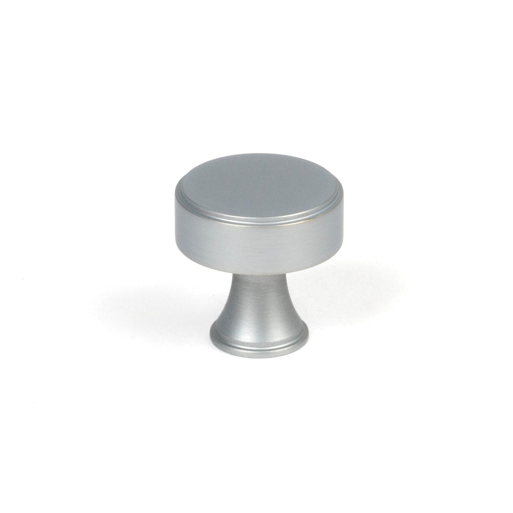 Satin Chrome Scully Cabinet Knob - 25mm | From The Anvil