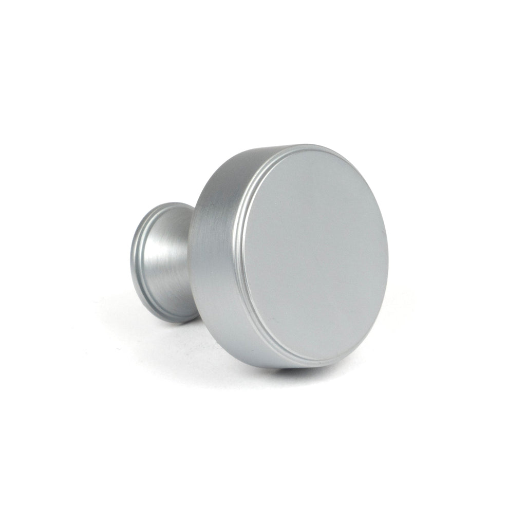 Satin Chrome Scully Cabinet Knob - 32mm | From The Anvil-Cabinet Knobs-Yester Home
