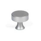 Satin Chrome Scully Cabinet Knob - 32mm | From The Anvil-Cabinet Knobs-Yester Home