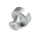 Satin Chrome Scully Cabinet Knob - 38mm | From The Anvil-Cabinet Knobs-Yester Home
