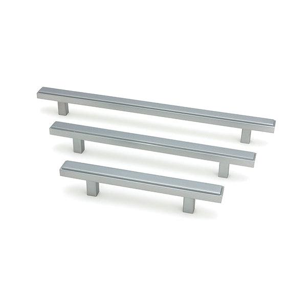 Satin Chrome Scully Pull Handle - Medium | From The Anvil-Pull Handles-Yester Home