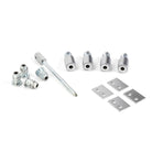 Satin Chrome Secure Stops (Pack of 4) | From The Anvil - Sash Stops - From The Anvil - Yester Home
