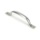 Satin Chrome Slim Sash Pull | From The Anvil - Sash Lifts - From The Anvil - Yester Home