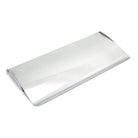 Satin Chrome Small Letter Plate Cover | From The Anvil - Letter Plate Covers - From The Anvil - Yester Home