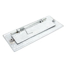 Satin Chrome Small Letter Plate | From The Anvil-Letter Plates-Yester Home